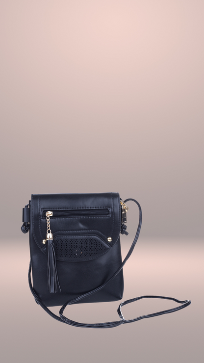 Crossbody Bag - Zip Tassel~