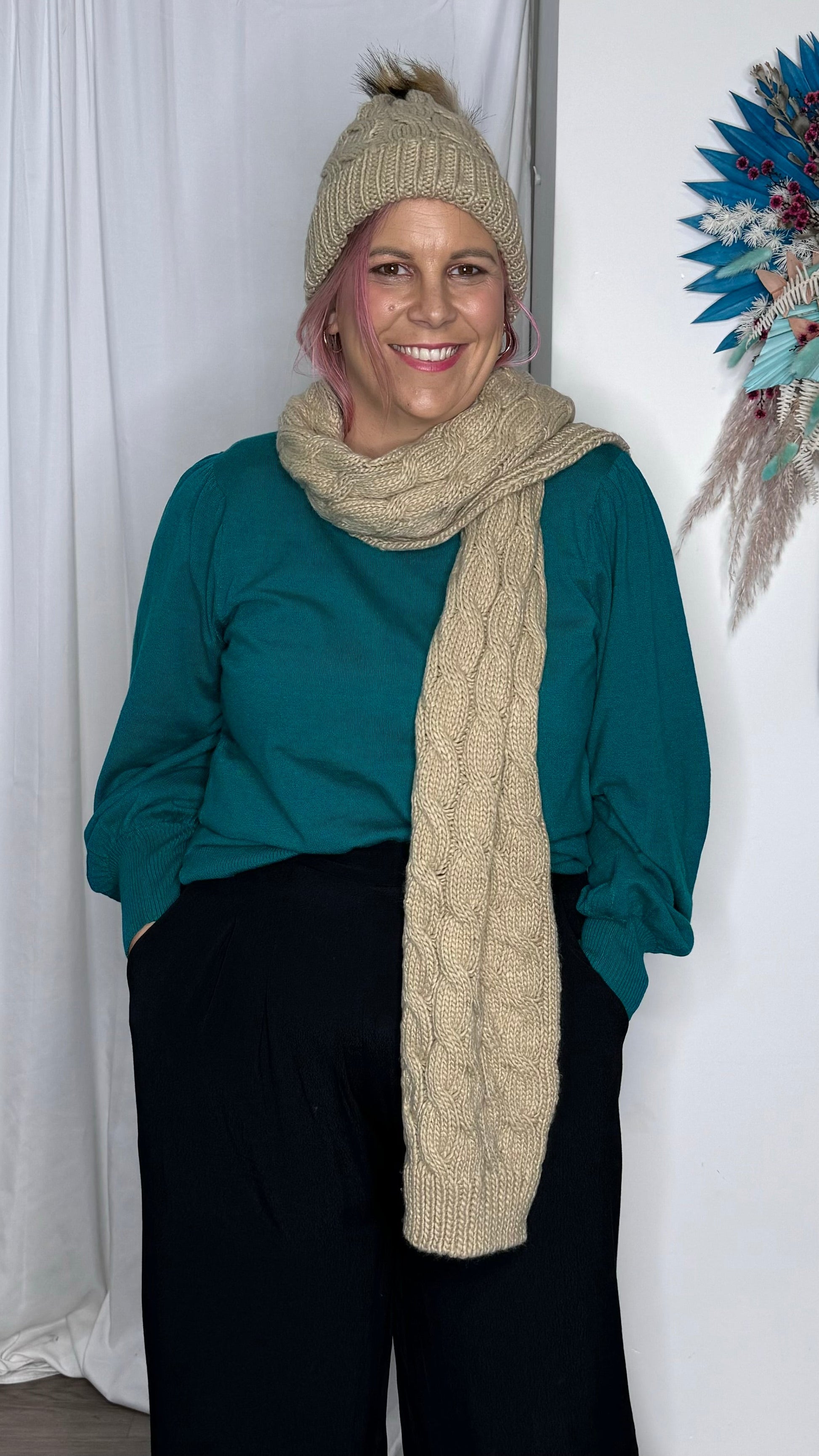 Thelma Scarf - Rainbow Speckles | Betty Basics | Crowd pleaser Thelma Scarf in two new colours - your winter wardrobe's new fave accessory! Keep cosy and stylish with this fun and versatile accessory. Thelma's best