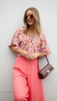 *NEW* Francesca Wide Leg Pants | Sass Clothing | Step into chic comfort with the Francesca Wide Leg Pant! Tailored for a relaxed fit, these pants boast a wide leg profile and a stylish flat front waistband. The ela