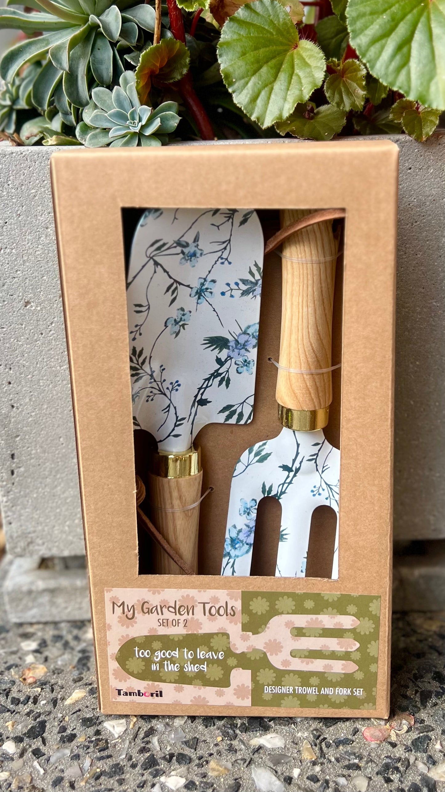 *COMING SOON* Botanics Gardening Tools: A gorgeous gift for the avid gardener. These Tamboril Metal Garden Tool Set come with a hand trowel and fork (approx 27cm long), each printed with a stunning botanic - Ciao Bella Dresses - Tamboril