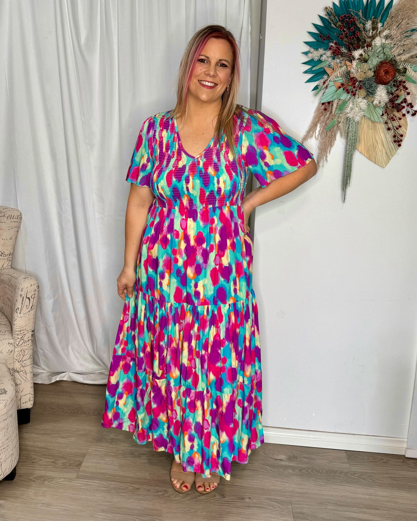 Sherbet Maxi Dress