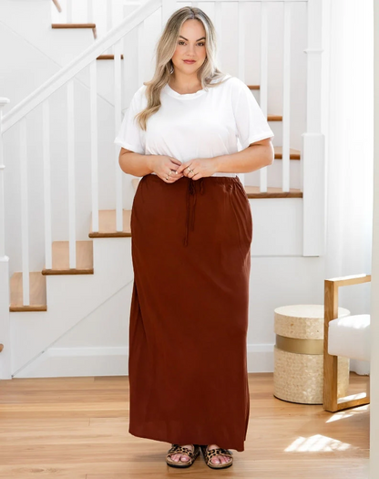 Bianca Skirt - Mocha