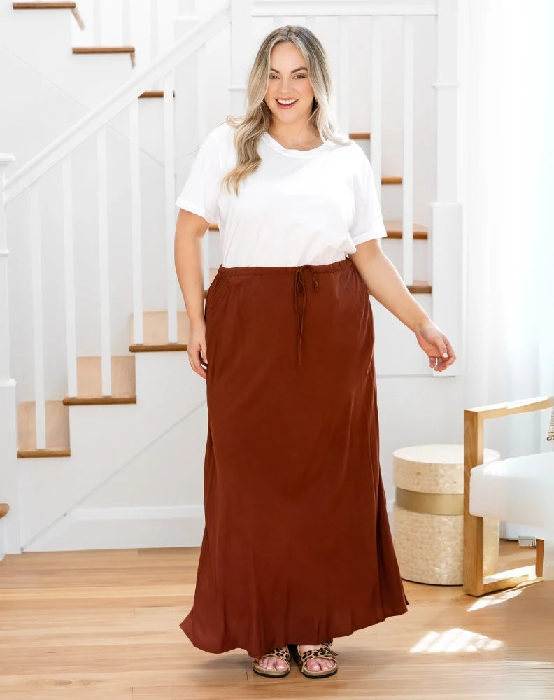 Bianca Skirt - Mocha