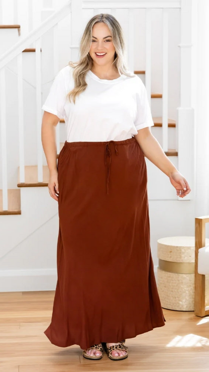 Bianca Skirt - Mocha