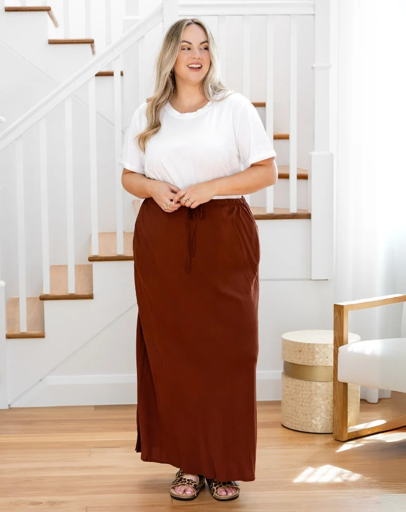 Bianca Skirt - Mocha