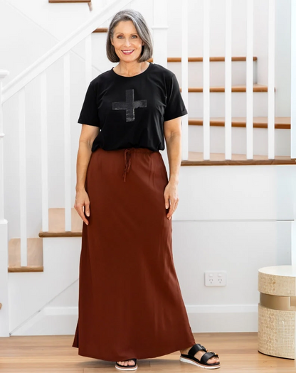 Bianca Skirt - Mocha