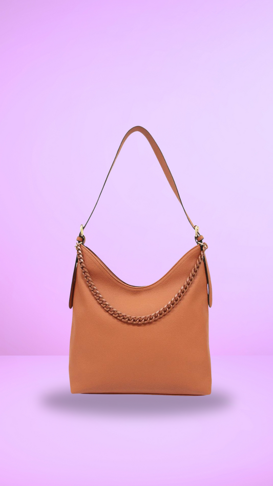 Britany Shoulder Bag - Tan