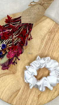 Berry Sweet Regular Satin Scrunchies | Berry Sweet Scrunchies | Satin scrunchies are our top seller, a crowd favourite! Super stretchy and comfortable to wear - you won't be disappointed! This scrunchie comes in a variety of gorg