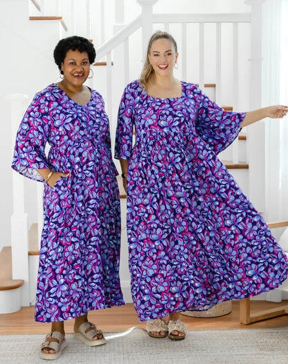 Kalani Maxi Dress - Violet Blossom