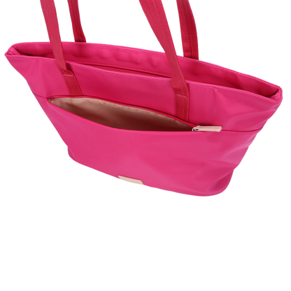 Alimasy Nylon Tote Bag - Hot Pink