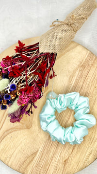 Berry Sweet Regular Satin Scrunchies | Berry Sweet Scrunchies | Satin scrunchies are our top seller, a crowd favourite! Super stretchy and comfortable to wear - you won't be disappointed! This scrunchie comes in a variety of gorg