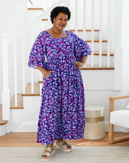 Kalani Maxi Dress - Violet Blossom