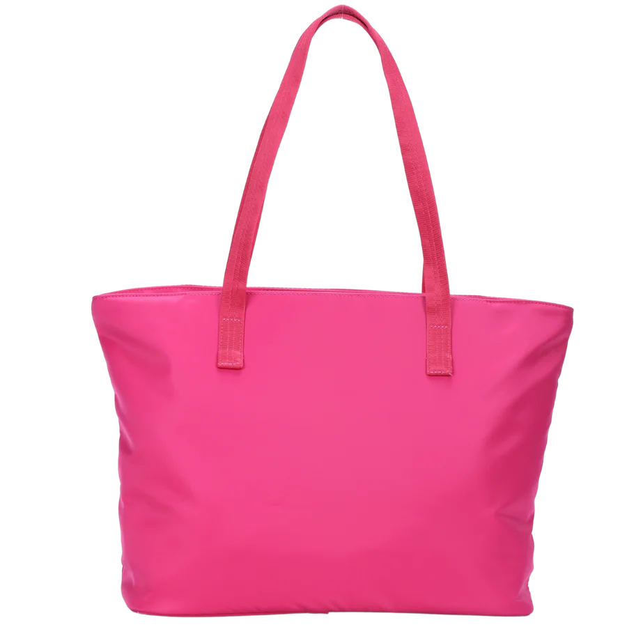 Alimasy Nylon Tote Bag - Hot Pink