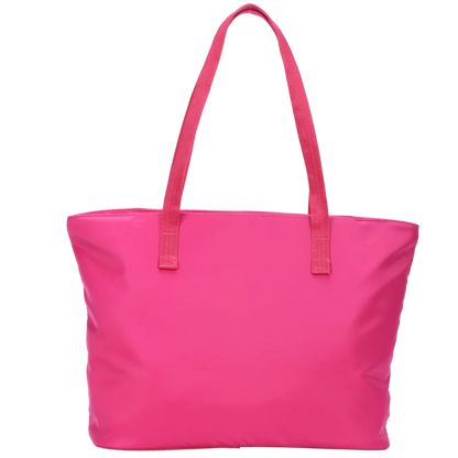 Alimasy Nylon Tote Bag - Hot Pink