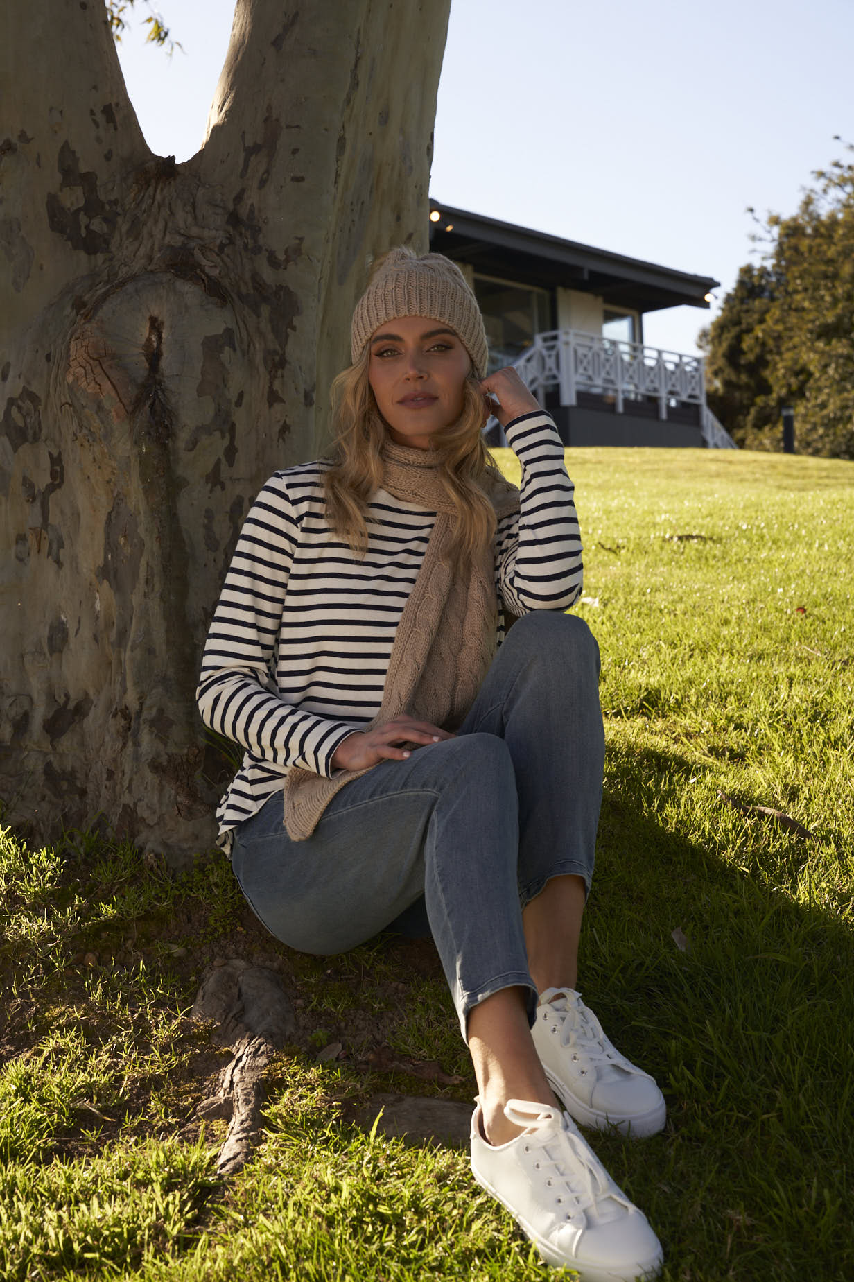 NEW Elsie Beanie - Navy | Betty Basics | Our favourite Elsie Beanie in two new colours - your winter wardrobe's new fave accessory! Keep cosy and stylish with this fun and versatile accessory. Elie's best f