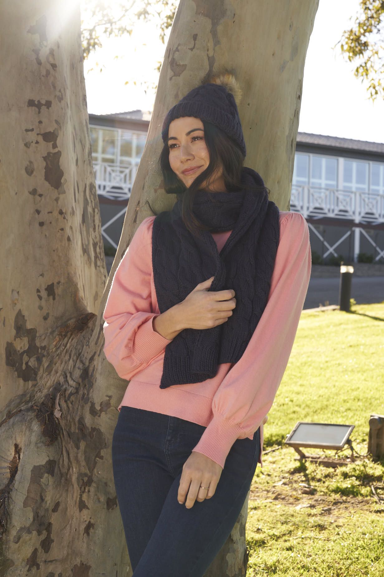 NEW Elsie Beanie - Navy | Betty Basics | Our favourite Elsie Beanie in two new colours - your winter wardrobe's new fave accessory! Keep cosy and stylish with this fun and versatile accessory. Elie's best f