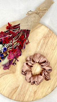 Berry Sweet Regular Satin Scrunchies | Berry Sweet Scrunchies | Satin scrunchies are our top seller, a crowd favourite! Super stretchy and comfortable to wear - you won't be disappointed! This scrunchie comes in a variety of gorg