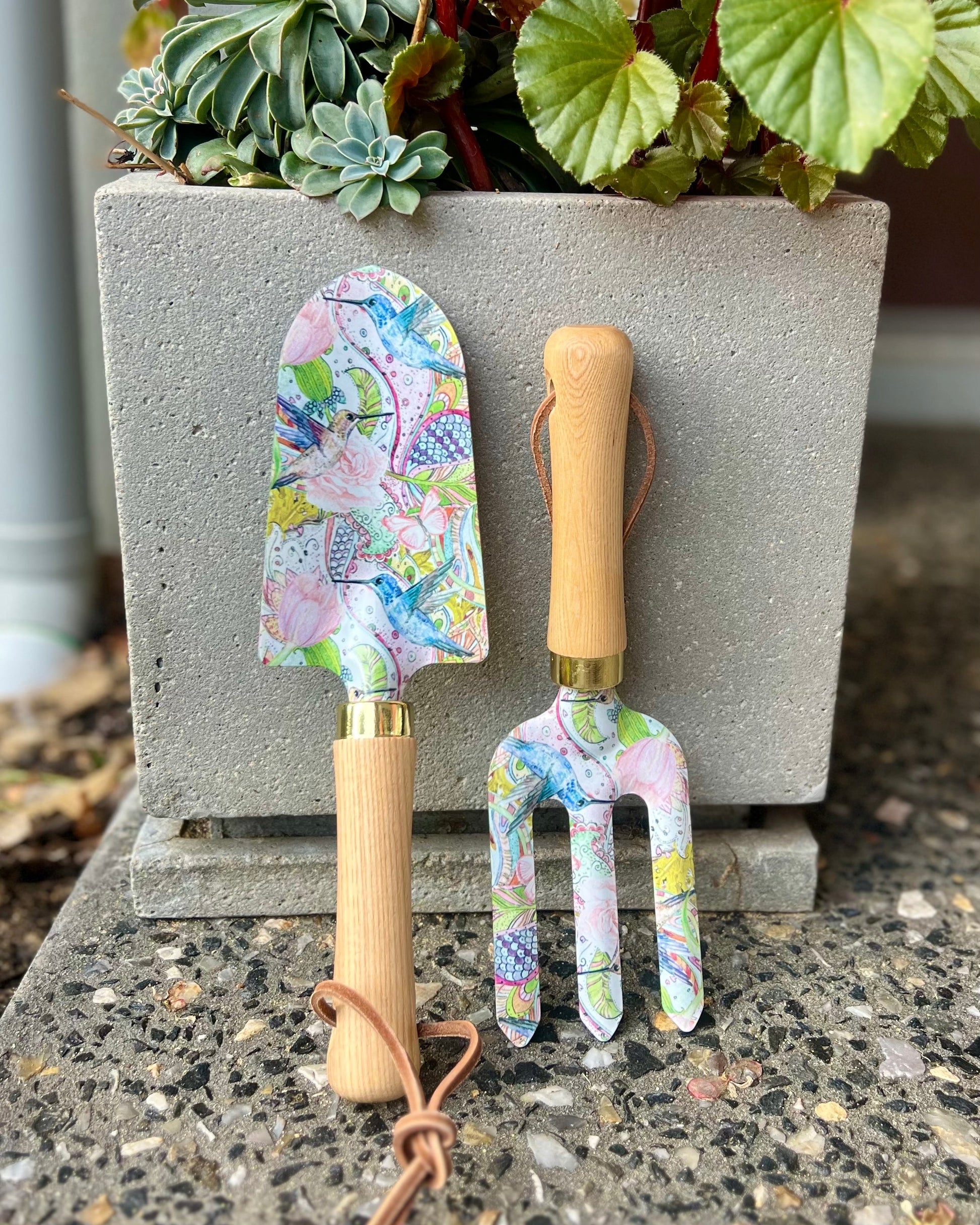 *COMING SOON* Botanics Gardening Tools: A gorgeous gift for the avid gardener. These Tamboril Metal Garden Tool Set come with a hand trowel and fork (approx 27cm long), each printed with a stunning botanic - Ciao Bella Dresses - Tamboril