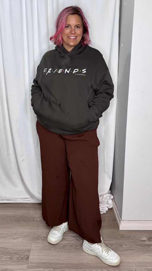 Friends Logo Hoodie - Charcoal