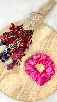 Berry Sweet Regular Satin Scrunchies | Berry Sweet Scrunchies | Satin scrunchies are our top seller, a crowd favourite! Super stretchy and comfortable to wear - you won't be disappointed! This scrunchie comes in a variety of gorg