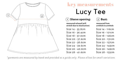 **NEW** Lucy Tee: Talk about cute!! Who said your favourite chuck on and go tee had to be boring? Lucy's got the sweetest shape, hidden pockets (that's right, in a top!) and a necklin - Ciao Bella Dresses 