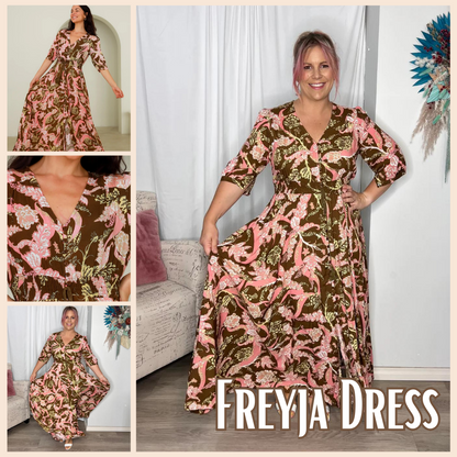 **NEW** Freyja Maxi Dress