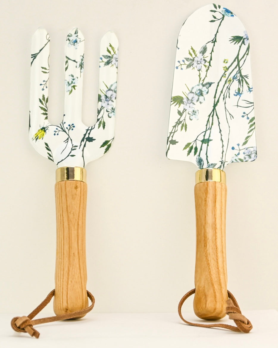 *COMING SOON* Botanics Gardening Tools: A gorgeous gift for the avid gardener. These Tamboril Metal Garden Tool Set come with a hand trowel and fork (approx 27cm long), each printed with a stunning botanic - Ciao Bella Dresses - Tamboril