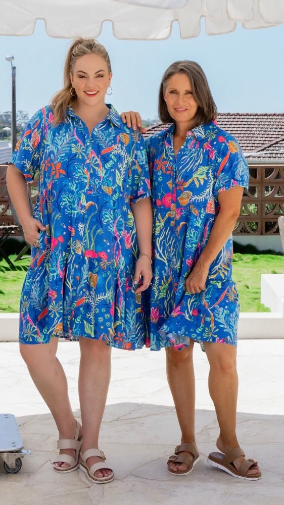 Sherry Shirt Dress - Reef