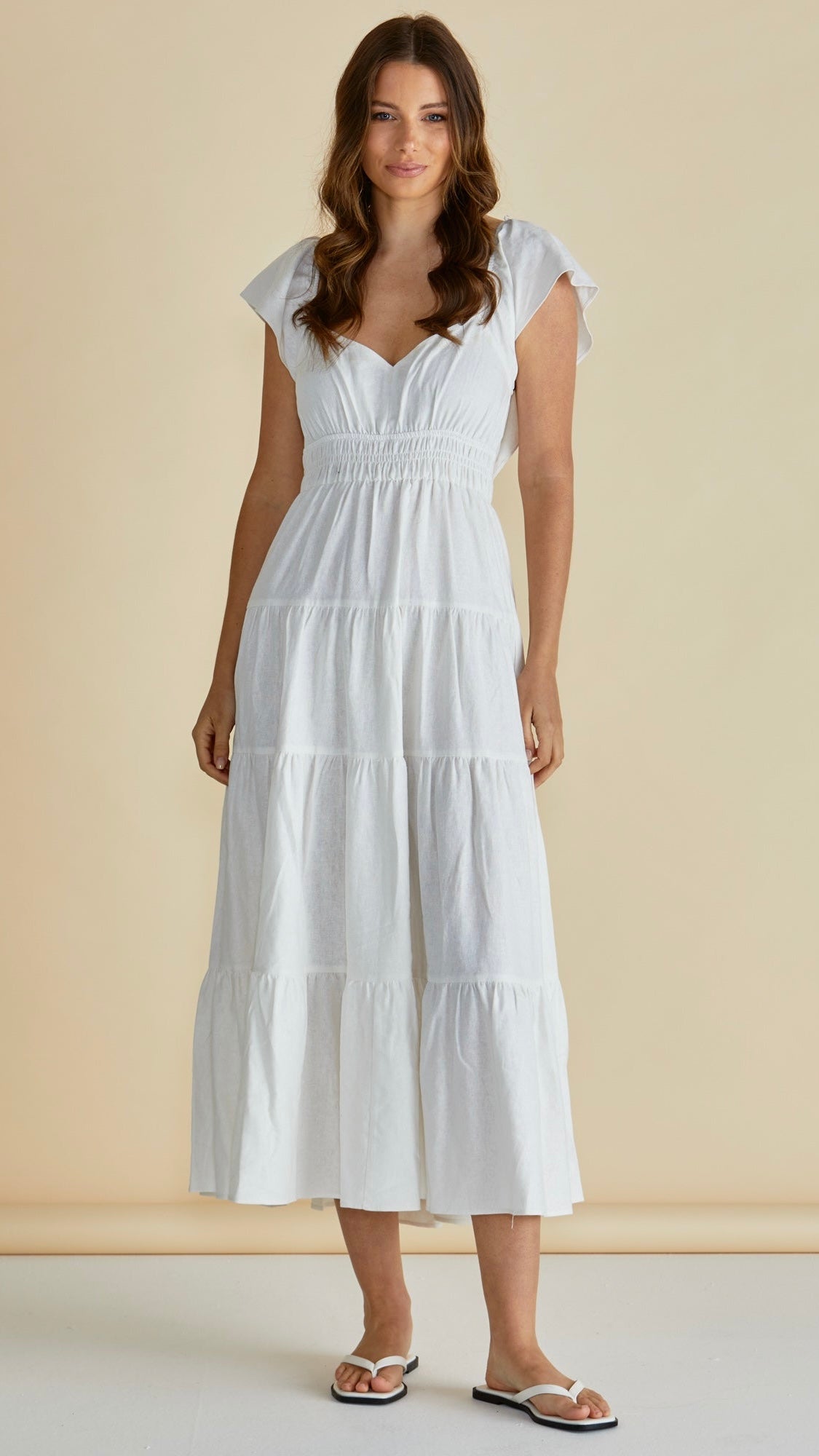 Sadie Dress - White