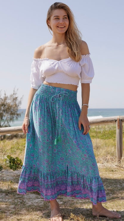 Naomi Maxi Skirt - Tranquility