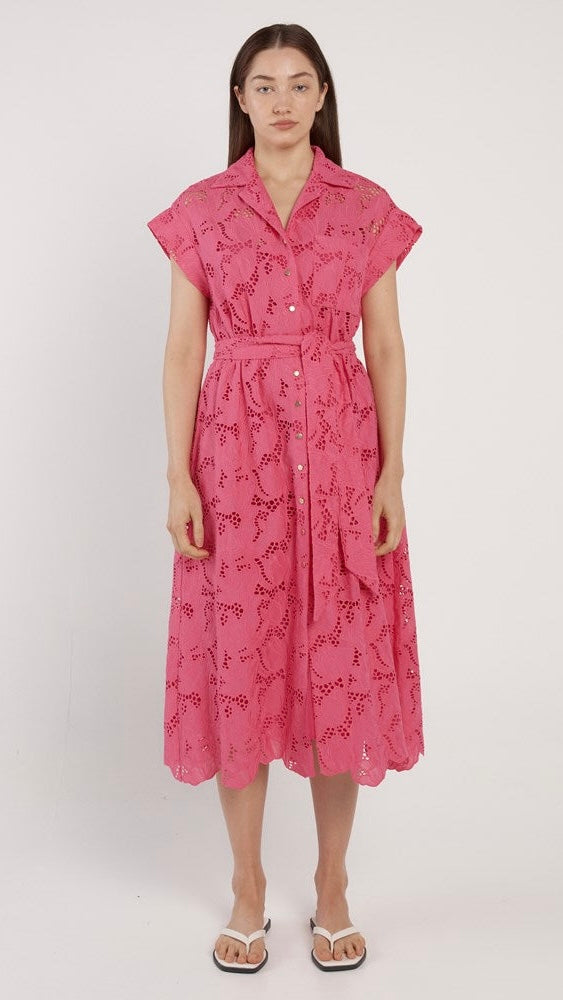 Worth It Dress - Hot Pink