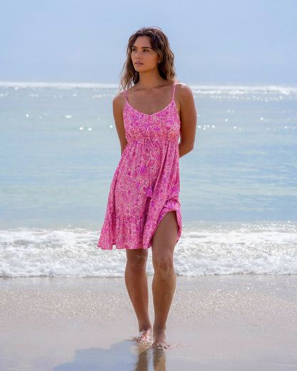 Alani Mini Dress - Pink Fizz