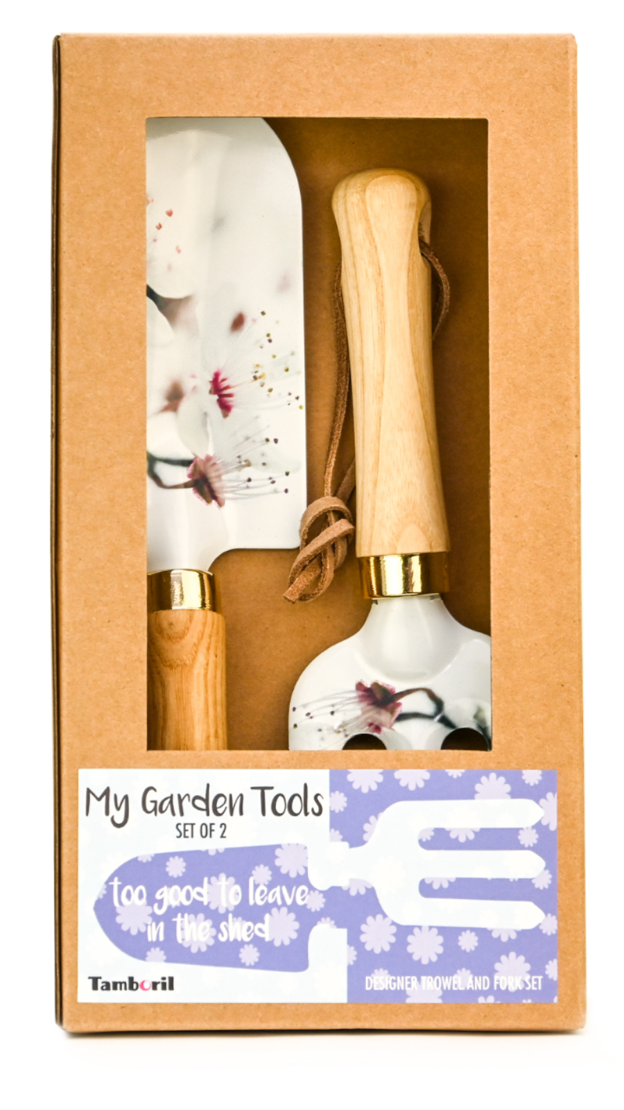 Botanics Gardening Tools | Tamboril | A gorgeous gift for the avid gardener. These Tamboril Metal Garden Tool Set come with a hand trowel and fork (approx 27cm long), each printed with a stunning botanic | Ciao Bella Dresses