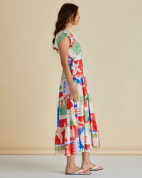 Sadie Dress - Seashell Print