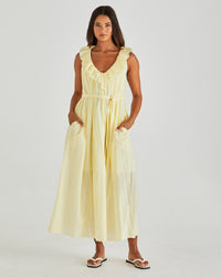 Lilla Dress - Butter Yellow