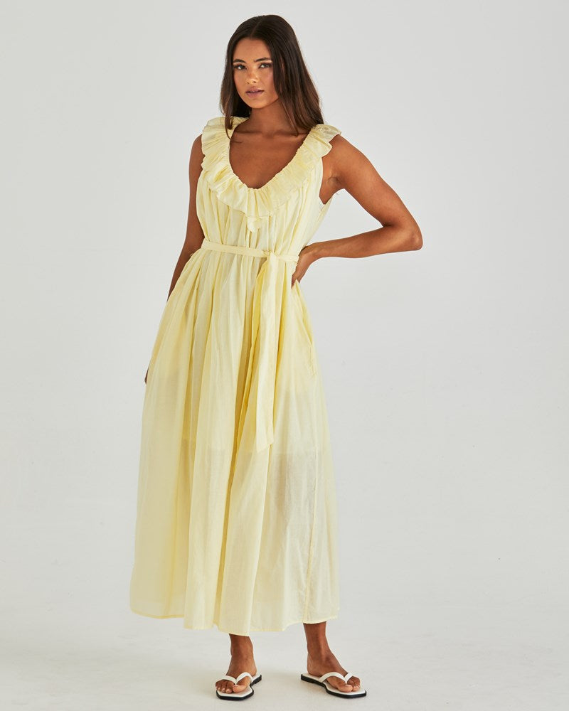 Lilla Dress - Butter Yellow