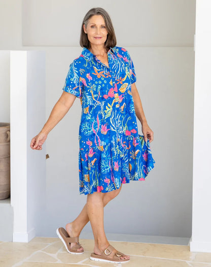 Sherry Shirt Dress - Reef