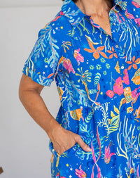 Sherry Shirt Dress - Reef