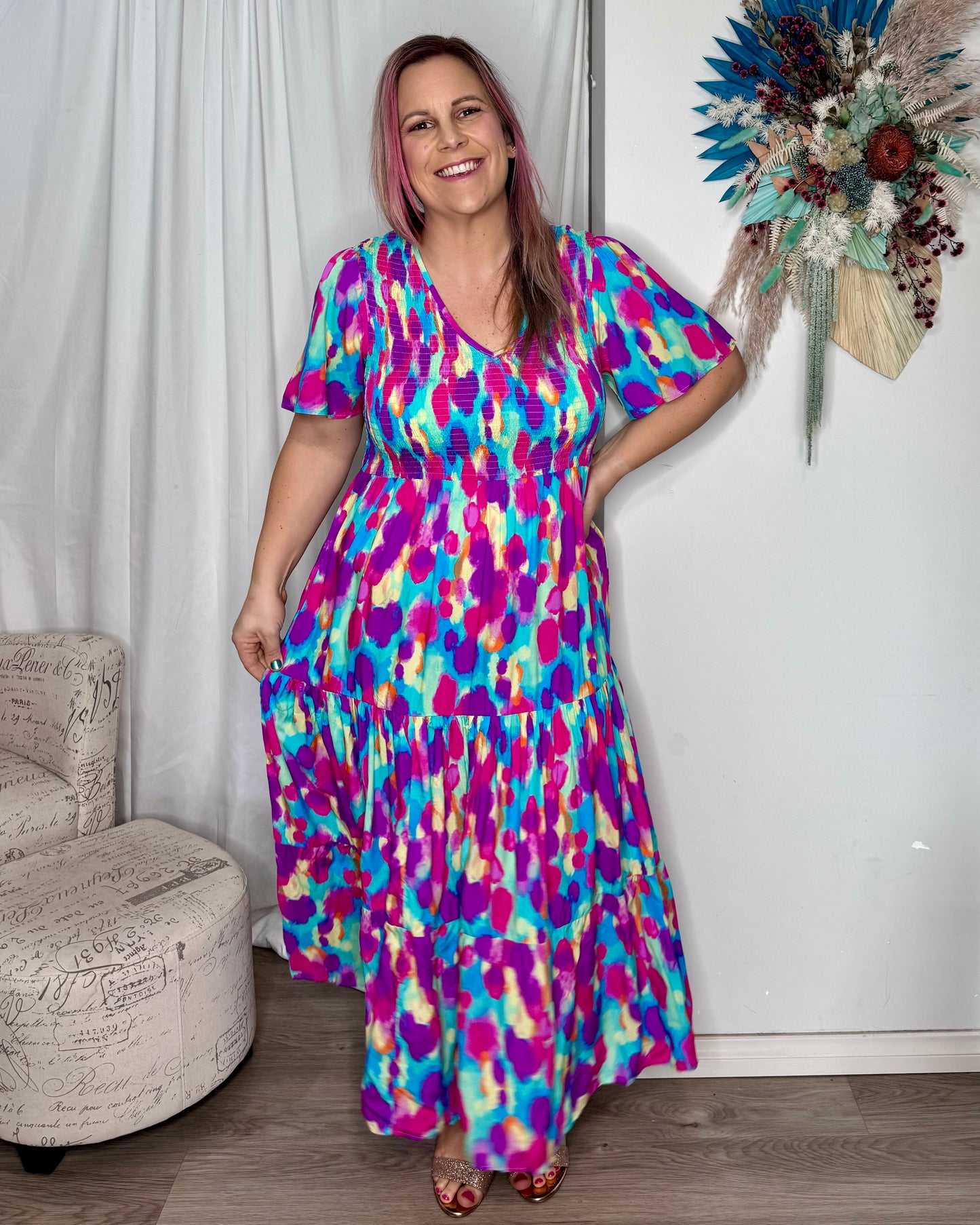 Sherbet Maxi Dress