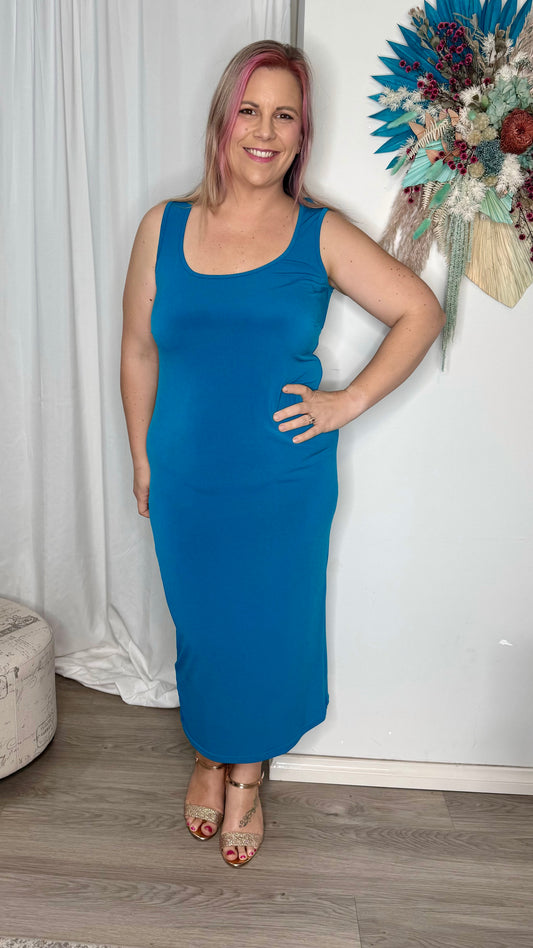 Roxanne Dress - Teal