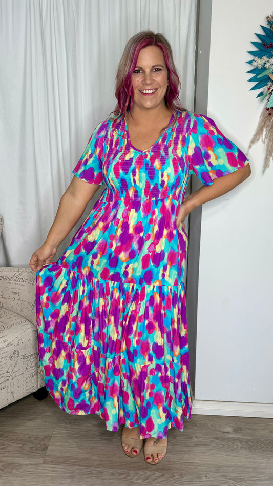 Sherbet Maxi Dress