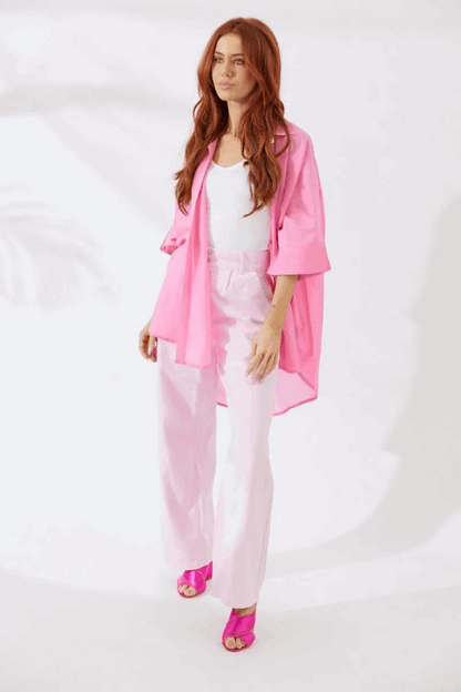 Noosa Shirt - Baby Pink