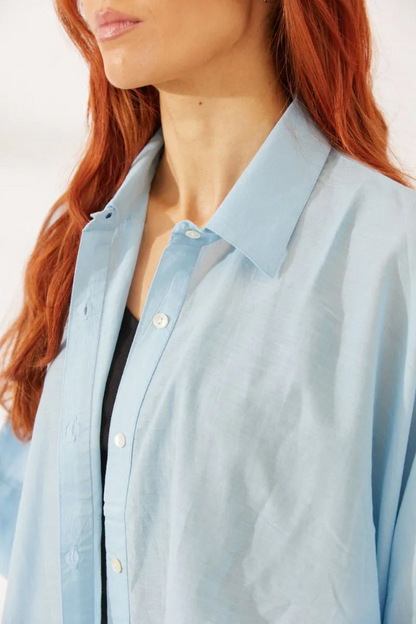 Noosa Shirt - Sky Blue