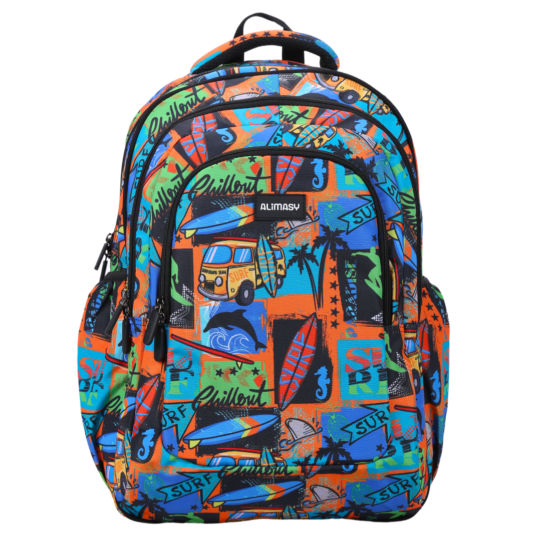 Alimasy Large Backpack - Surf Kombi