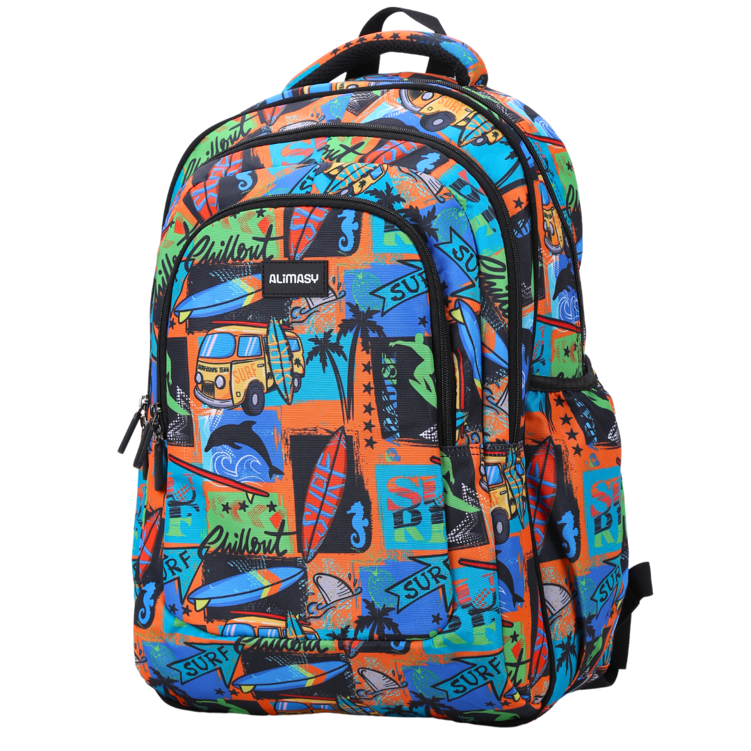 Alimasy Large Backpack - Surf Kombi