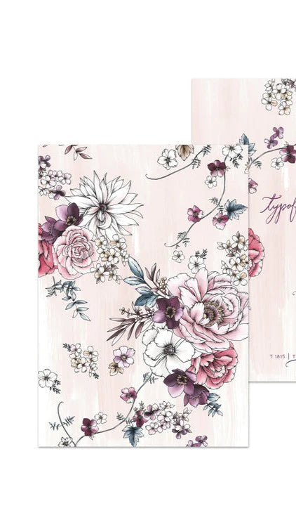 Typoflora Pocket Notebook in Botanical Print: These stunning pieces are designed in Sydney and make the sweetest addition to your handbag

detailed botanical design on interior of cover
full colour 300gsm paper  - Ciao Bella Dresses - Typoflora