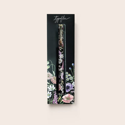 Typoflora Rollerball Pen: Compliment your Typoflora notebook with a refillable rollerball pen in a gorgeous floral print

premium rollerball pen with refillable 0.5mm tip, black ink
stainless - Ciao Bella Dresses 
