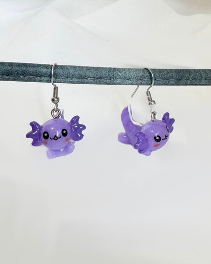 Axolotl Earrings