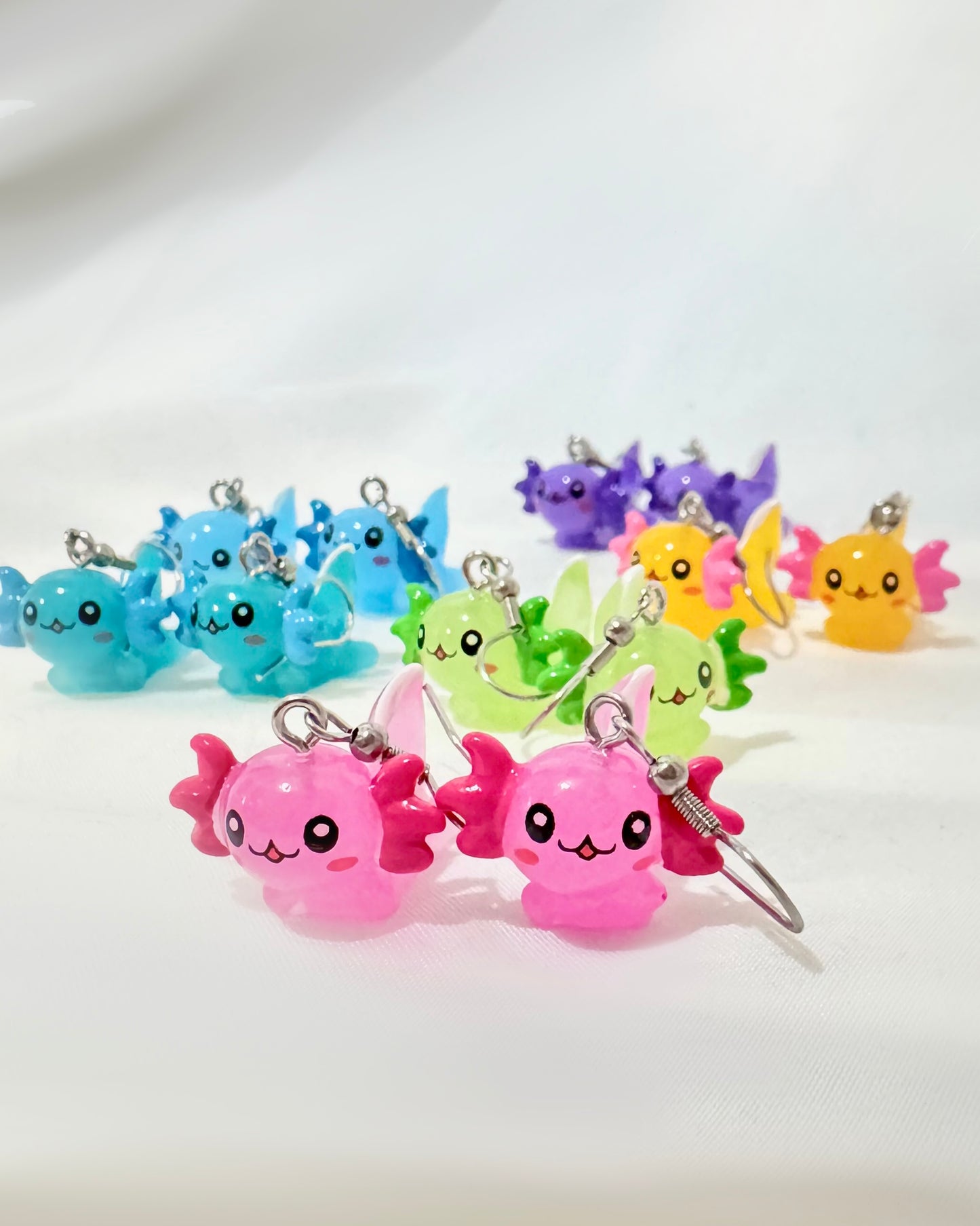 Axolotl Earrings