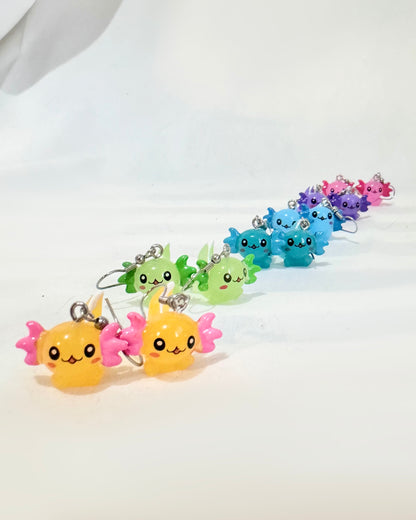 Axolotl Earrings